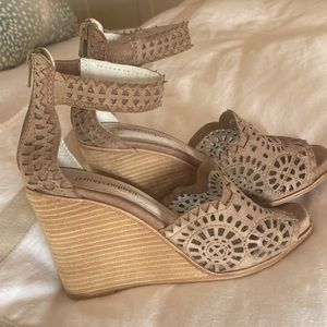 Jeffrey Campbell Del Sol suede sandals